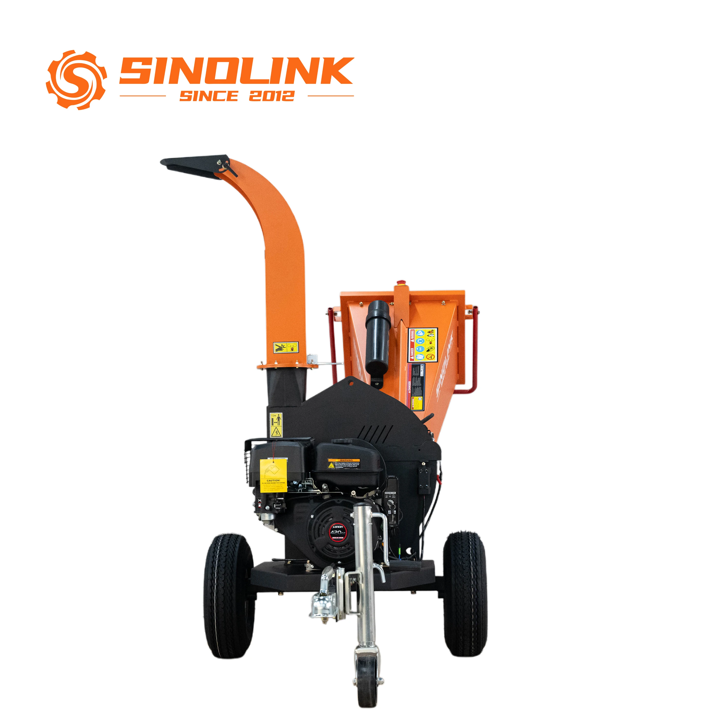 New Disc Wood Chipper with 15HP Loncin Engine & 7t/h Capacity