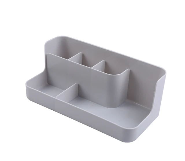 Multifunctional nail tool storage box desktop cosmetics storage rack compartment storage box