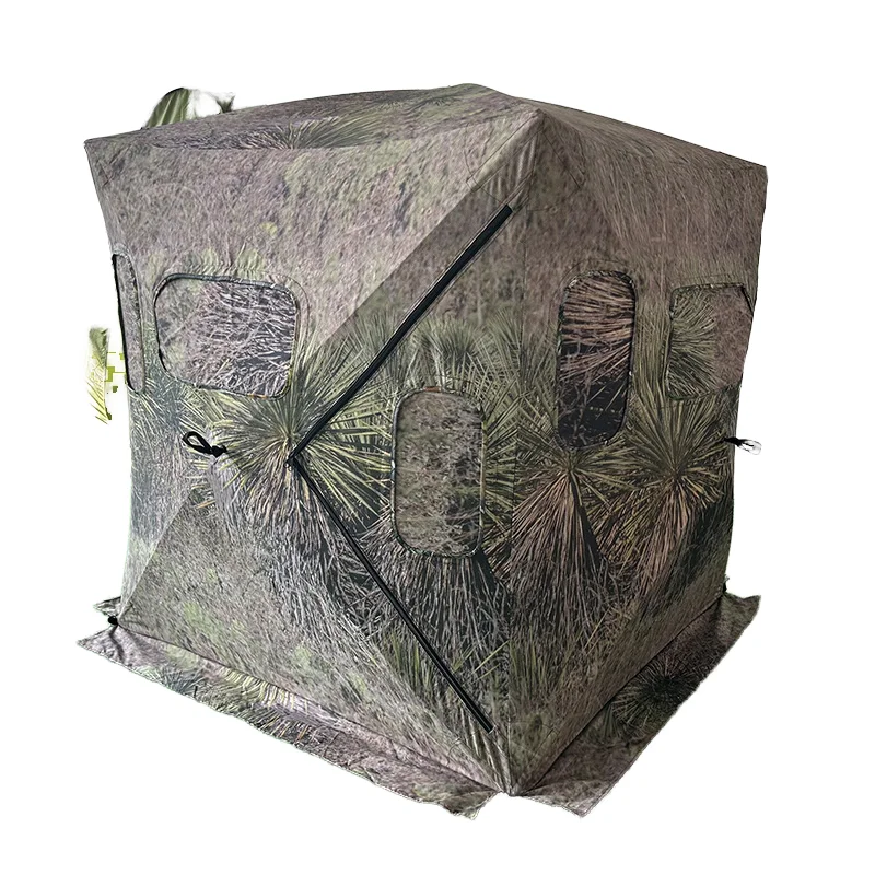 High Quality New Design Camouflage Hunting Shooting House Tent Waterproof Portable for Outdoor Use One Person or Multiplayer