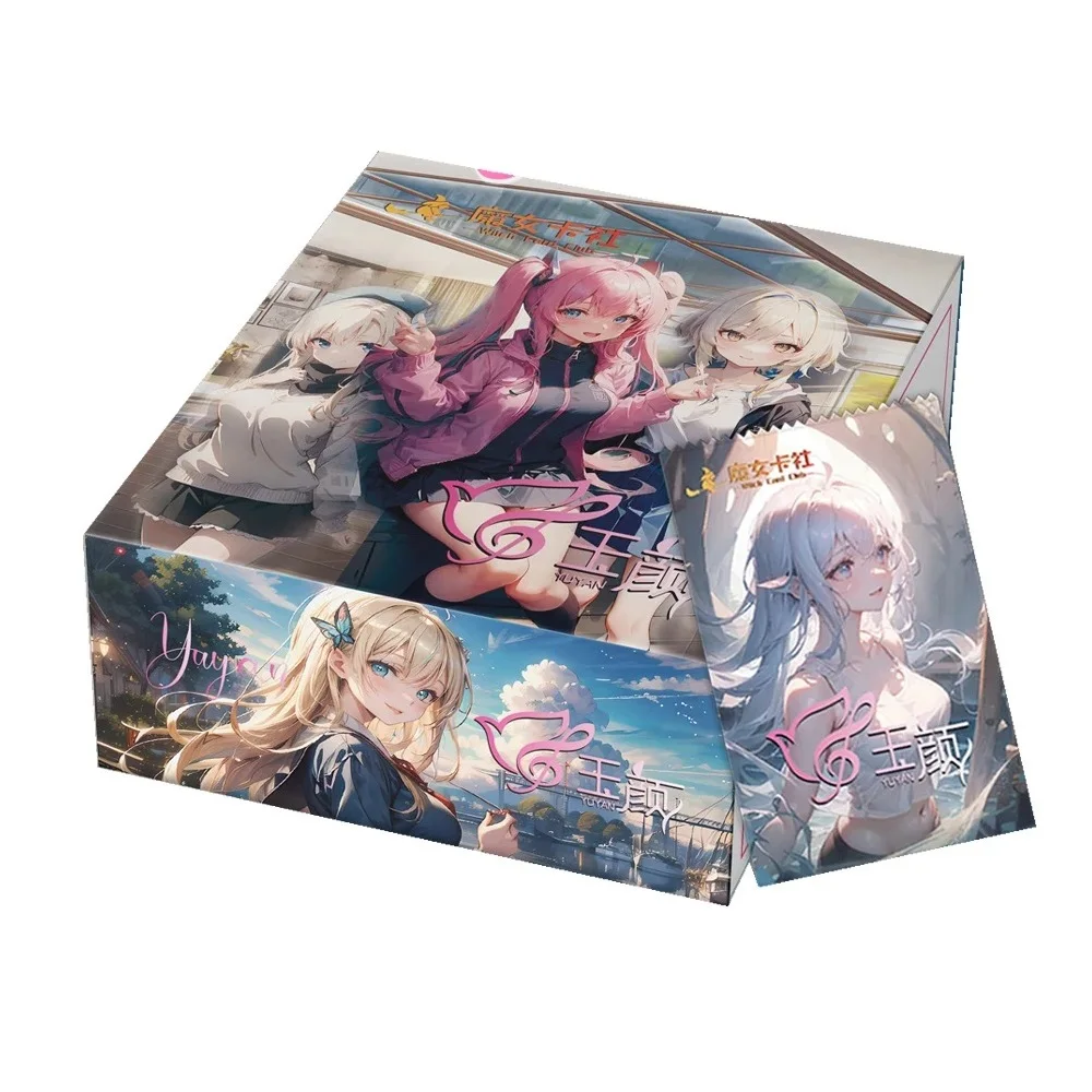 Japanese Anime Project Maiden 2 Booster Box Collectible Cards Girls Party  Swimsuit Bikini Goddess Story Playing Game Board Cards