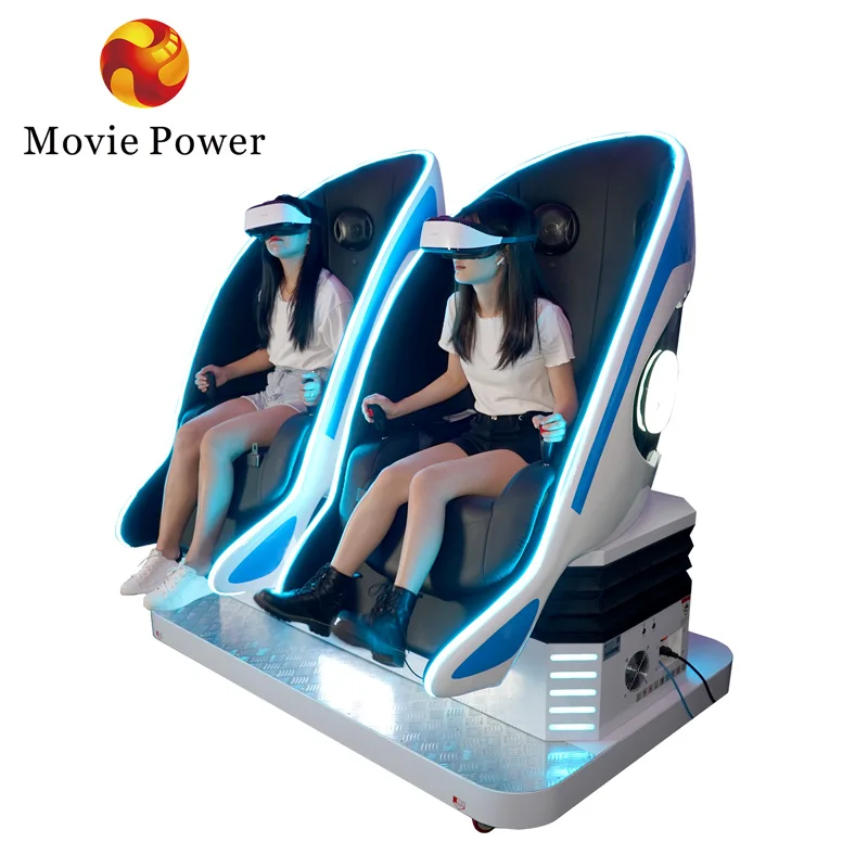 Fully Immersive Virtual Reality 4d Game 9d Egg Roller Coaster VR Gaming Simulator