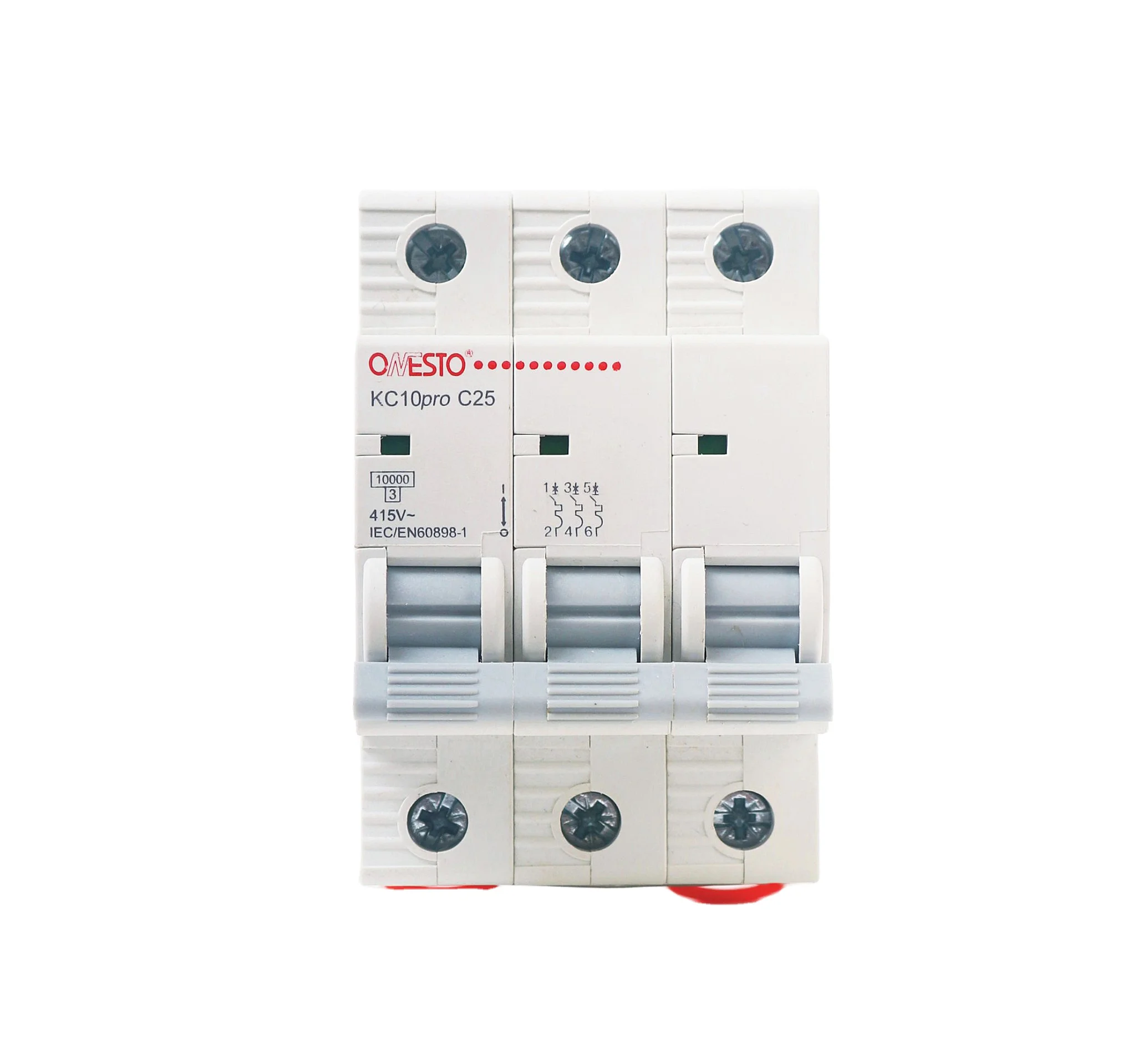 Circuit Protection 10kA C Curve 25A Miniature Circuit Breaker MCB KC10pro