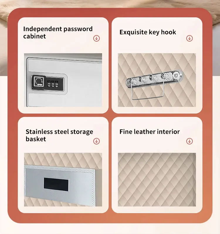 CEQSAFE New Arrival Smart Safe WIFI Function Steel Electronic Security Money Digital Fingerprint Safe Box factory