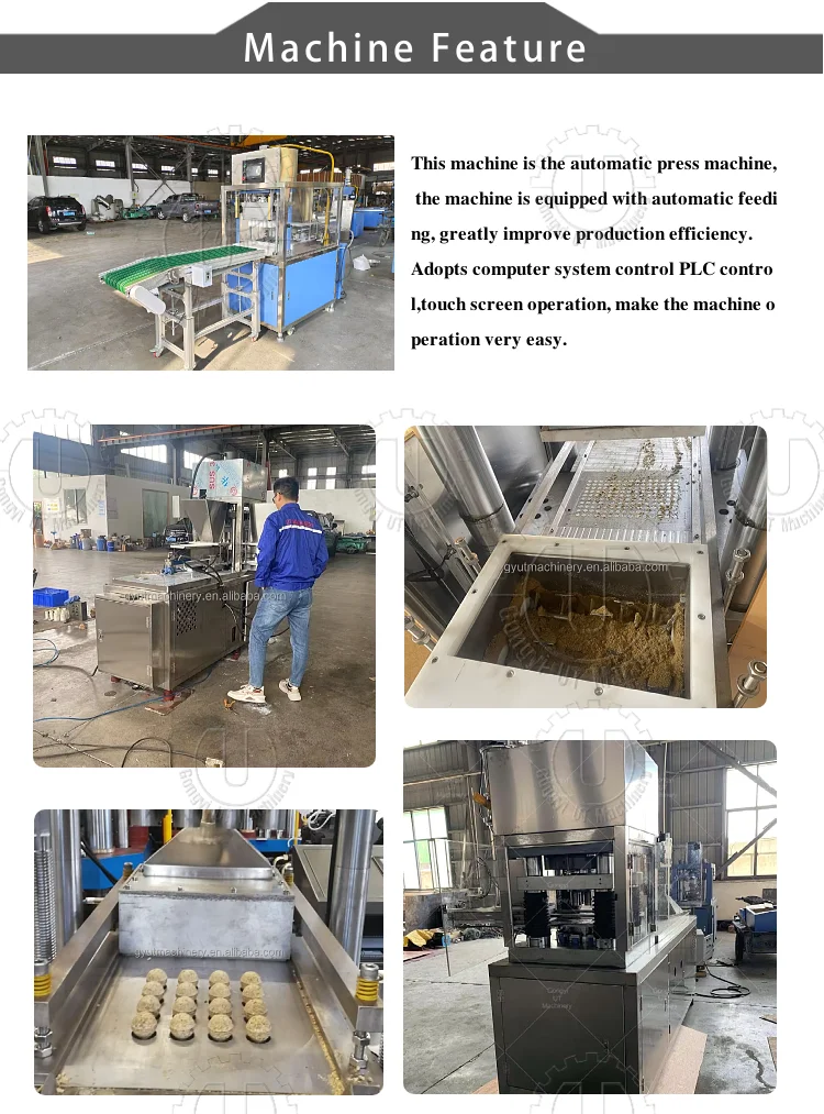 Automatic 100 Ton Hydraulic Bath Bomb Press Forming Machine Hydraulic Shampoo bar Press