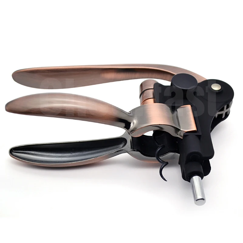 高品質亜鉛合金レバースタイルウェイターコルクスクリューバニー