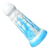 blue & white