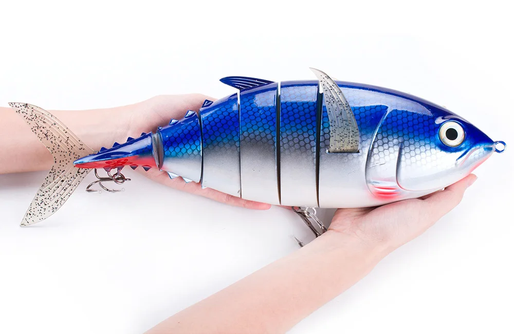 6 Segmented Fishing Lures