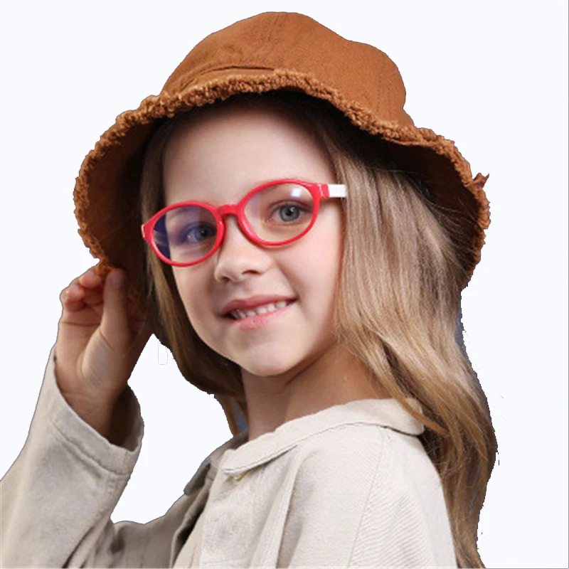 Round Cute Soft Children Glasses Boys 