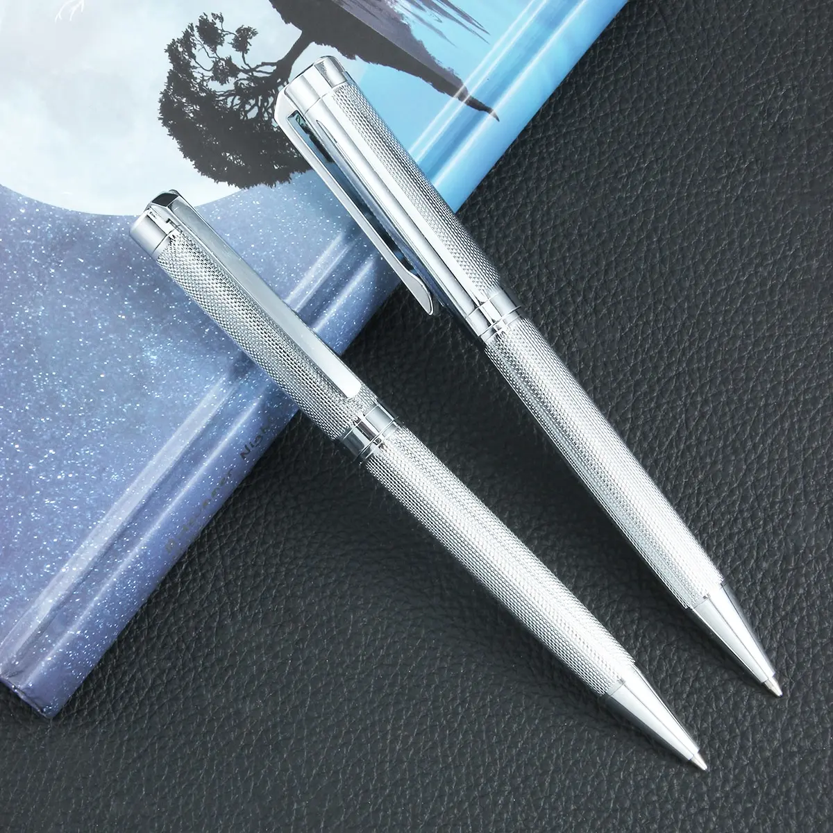 Exquisitely Carved Luxury Highend Metal Ballpoint Pen Business Logo