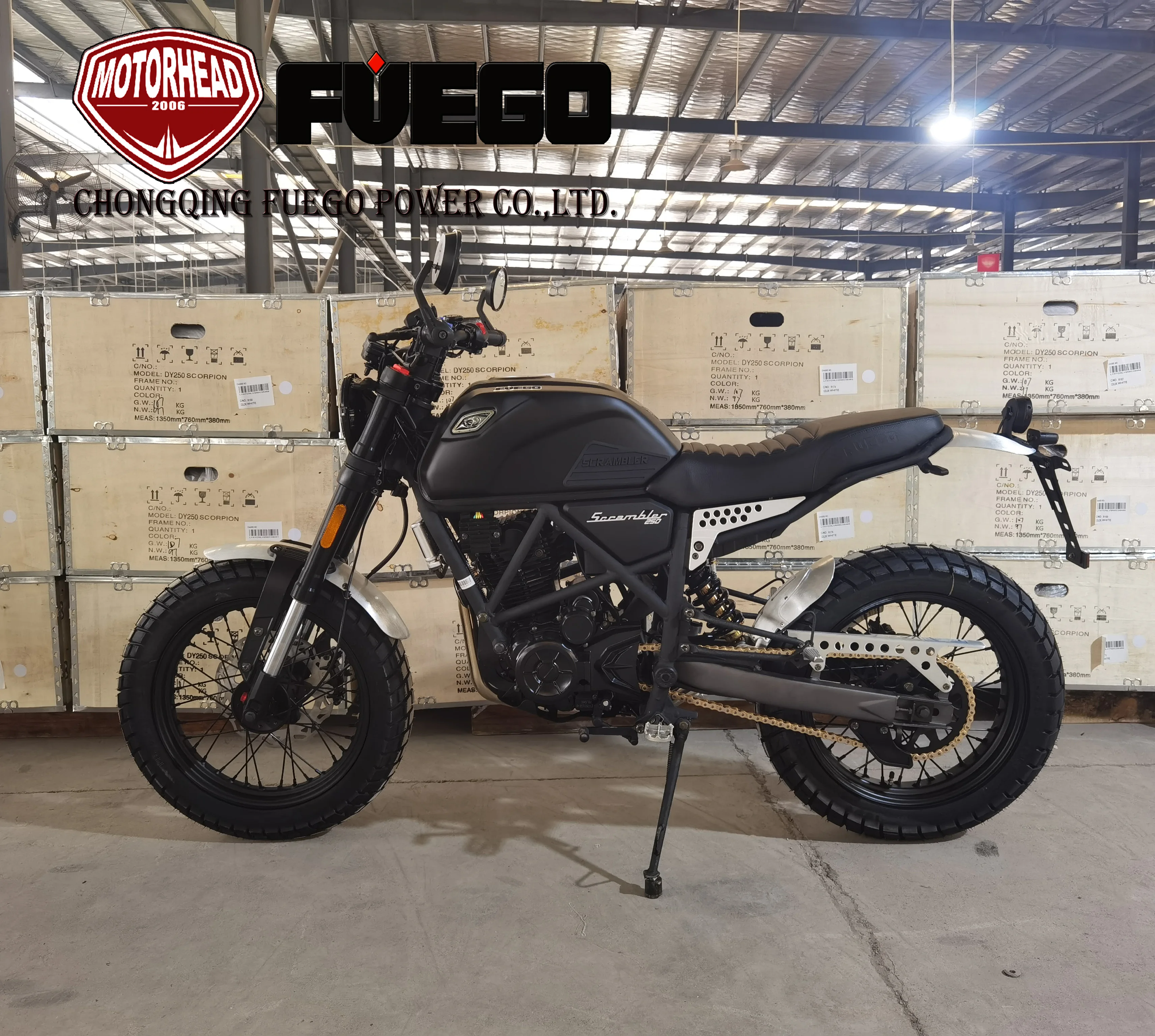 Spi best sale scrambler 250