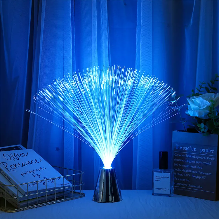 Luminous starry sky shape wedding party christmas decoration LED optic fiber gypsophila light