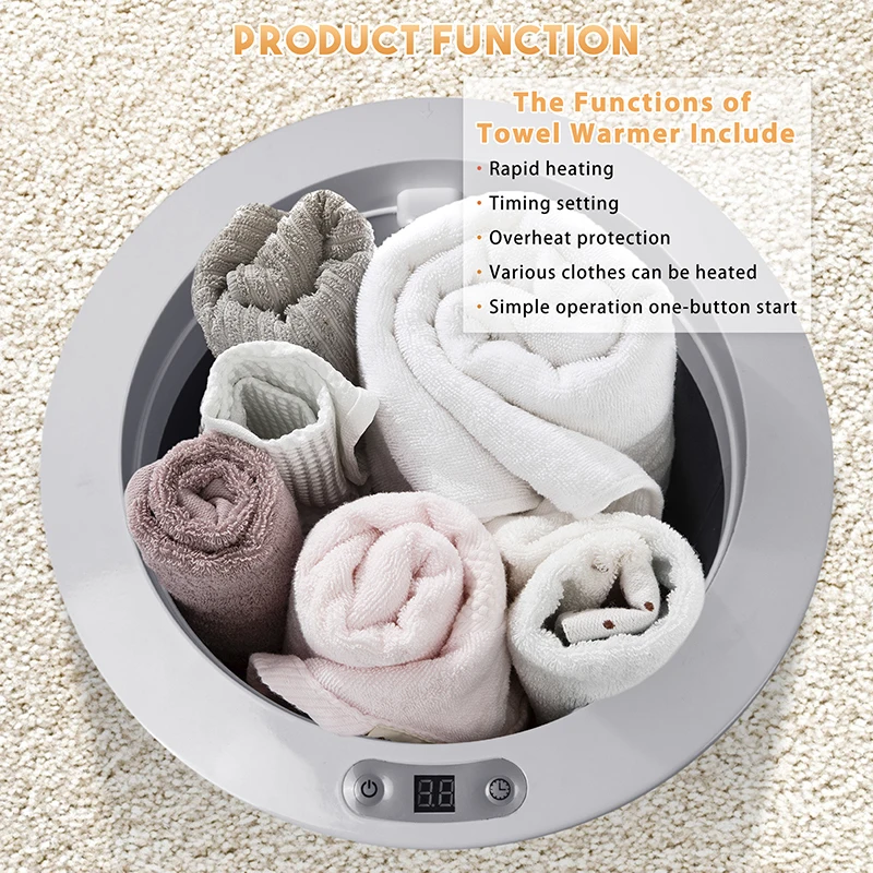 Bathroom Smart Electric Hot Towel Warmer 25l Heating Towel Warmer