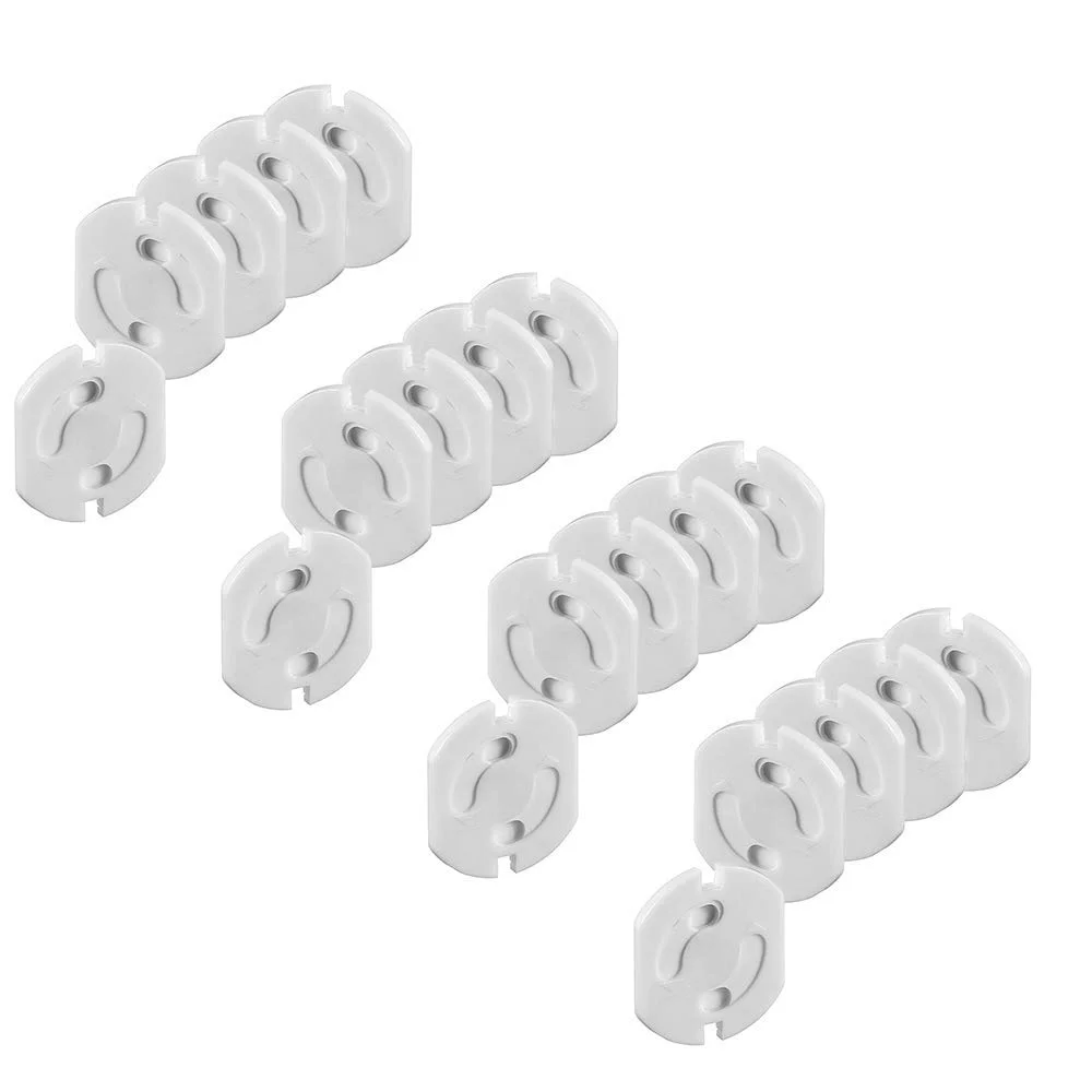 Child Lock for Socket with Twist Mechanism-Jinjiu E03 EN71-3 Certified Socket Safety for Baby Toddler