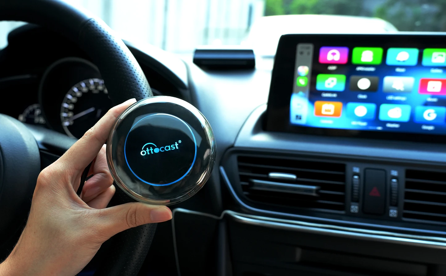 Ottocast PICASOU 2 - Android Ai Box with 4G SIM & Carplay