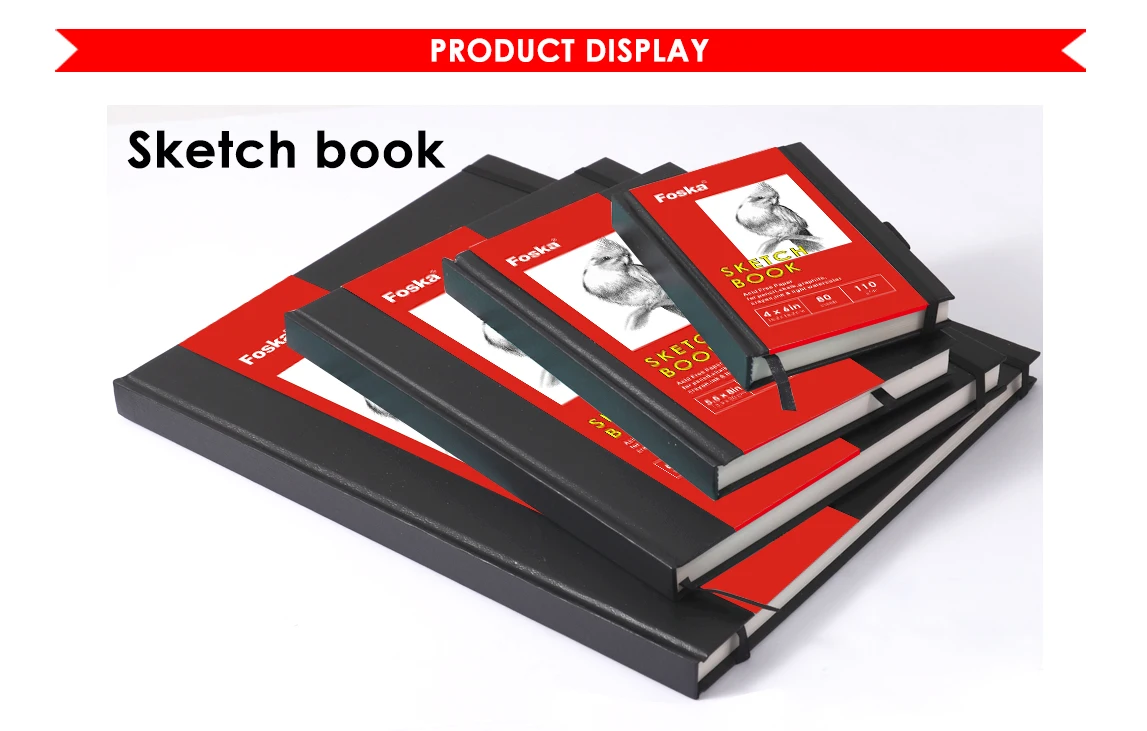 Foska 110g 80sheets Hardcover Paper Sketch Pad Book Buy Sketch Book