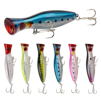 Large Popper Lure 12.5cm/40g TOP WATER Hard Baits Artificial Bait Fishing Lure for Bass – Popper – view 2