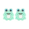 Frog Focal bead Mint Green SA226