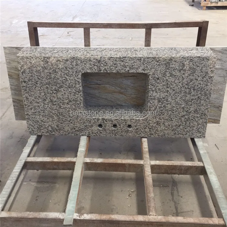 product morden design custom brown granite kitchen countertop lightweight counter top-0