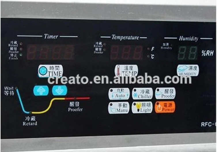 16 Tray Microcomputer Control Intelligent Frozen Fermentation tank Room for Bread Bakery Equipment