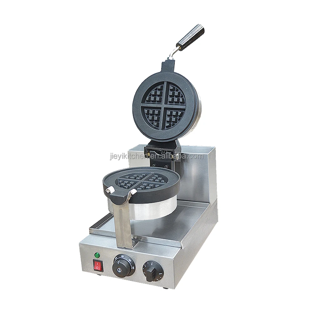 Customized Stainless Steel Waffle Maker Snack Food Machinery Commercial