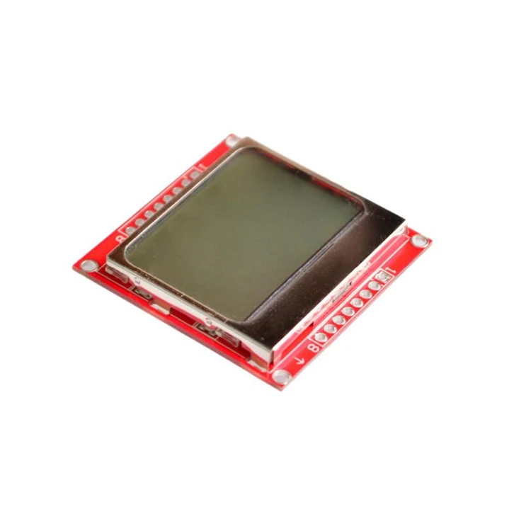 5110 Módulo LCD Adaptador de PCB retroiluminación blanca par 5110 Módulo LCD Adaptador de PCB retroiluminación blanca par