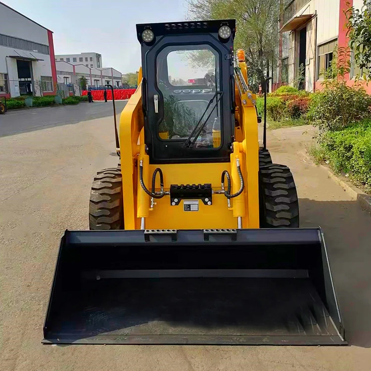 YC100/1ton Wheel/track Skid Steer Loader /Skid Steer With Attachments loaders for sale