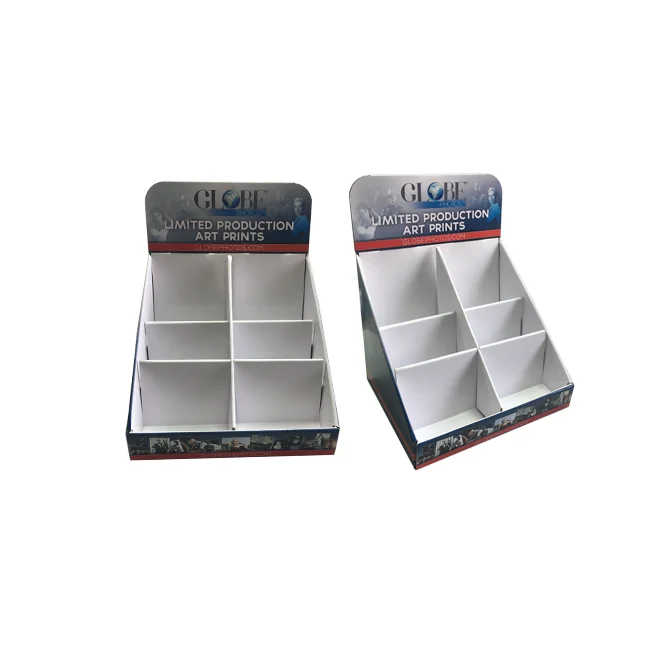 Wholesale Small PVC and Paper Cardboard Display Counter Top POS Display for Retail Labor Protection Appliance Store Use Show