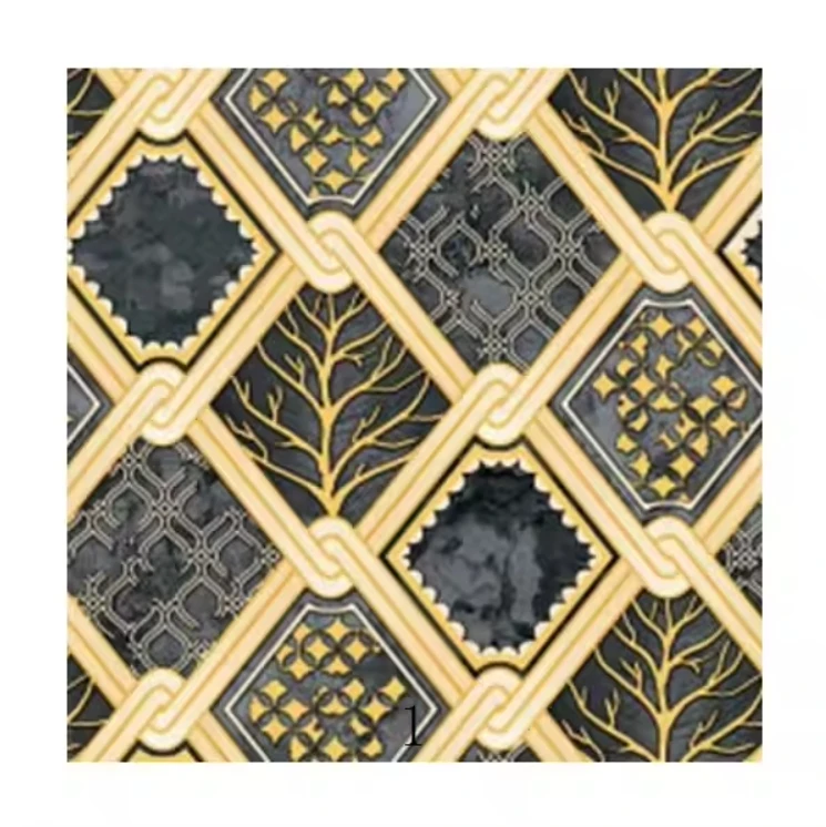 Modern Floral Design Flower Wallpaper High Quality PVC Waterproof for Hotel Household Easy for Bedroom Living Room Imported
