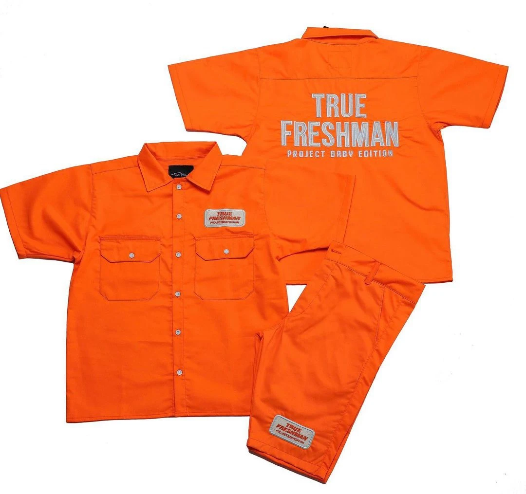 Custom Women Men Dickie Fit Wholesale Dickie Work Shirt Shorts Dickie