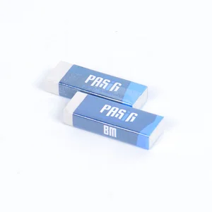 Factory Direct Durable White Pencil Eraser Customizable Wholesale Student Drawing Campus Eraser