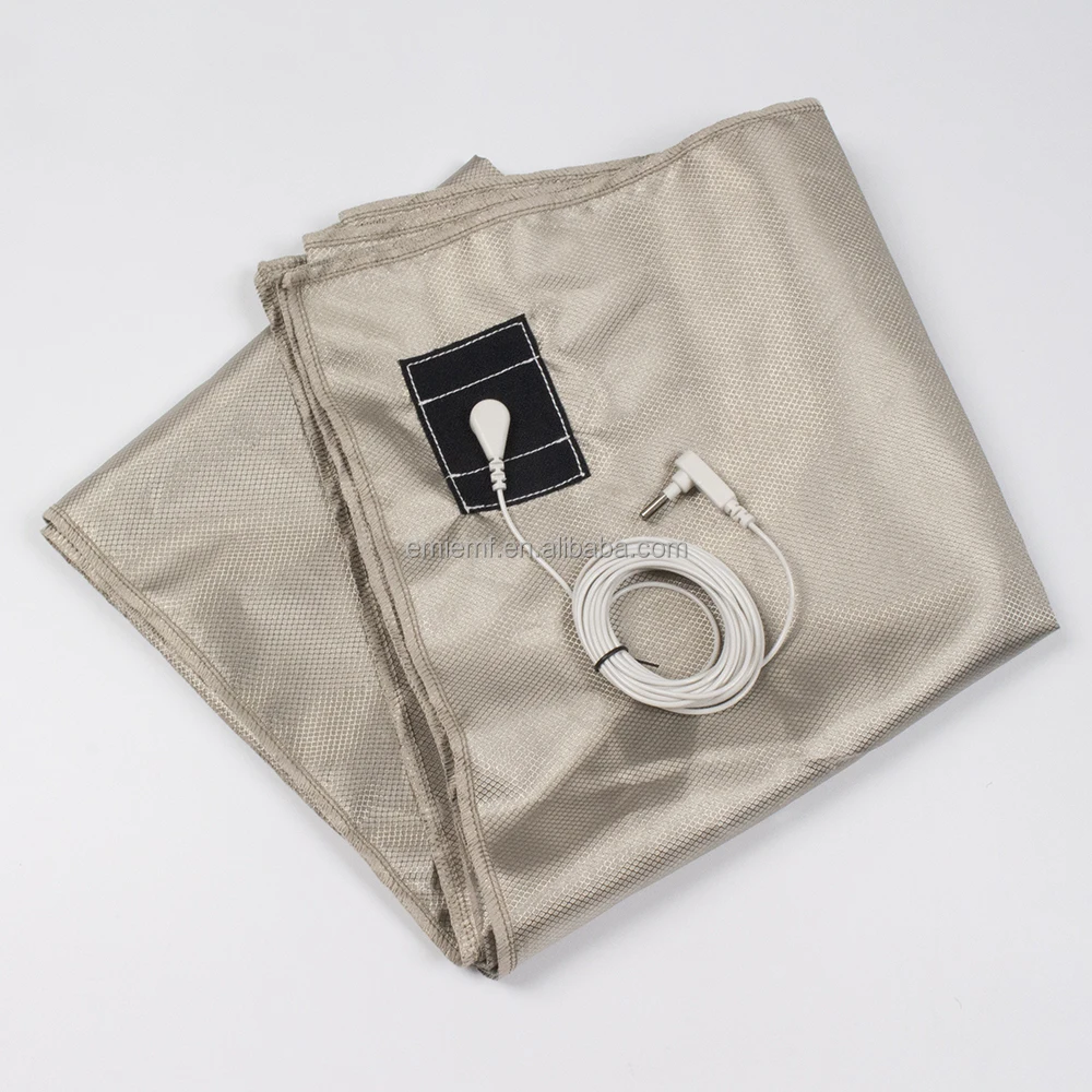 BLOCK EMF Nickel Copper Fabric Radiation Protection EMI Shielding Earthing Sheet