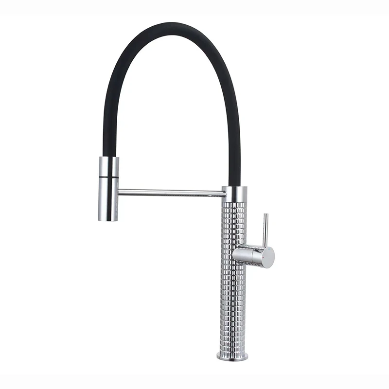 Cheap Luxury Brass Hot Cold Water Tap Single Hole Black Grey Gold Pull   H4cbf26f1755741abb2857cb913412b55X 