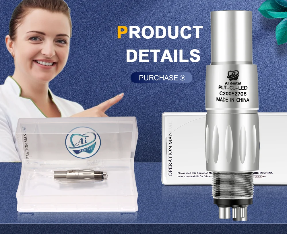 Ncl4 Handpiece Couplings Selfgenerator Led Ncouplings Dental Parts