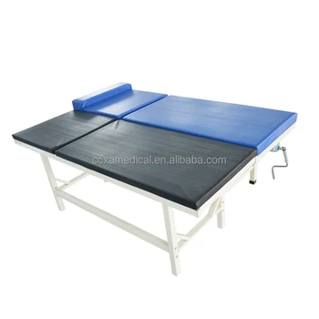 single crank hot sale patient examination bed table for clinic portable examination bed cheap clinic furniture