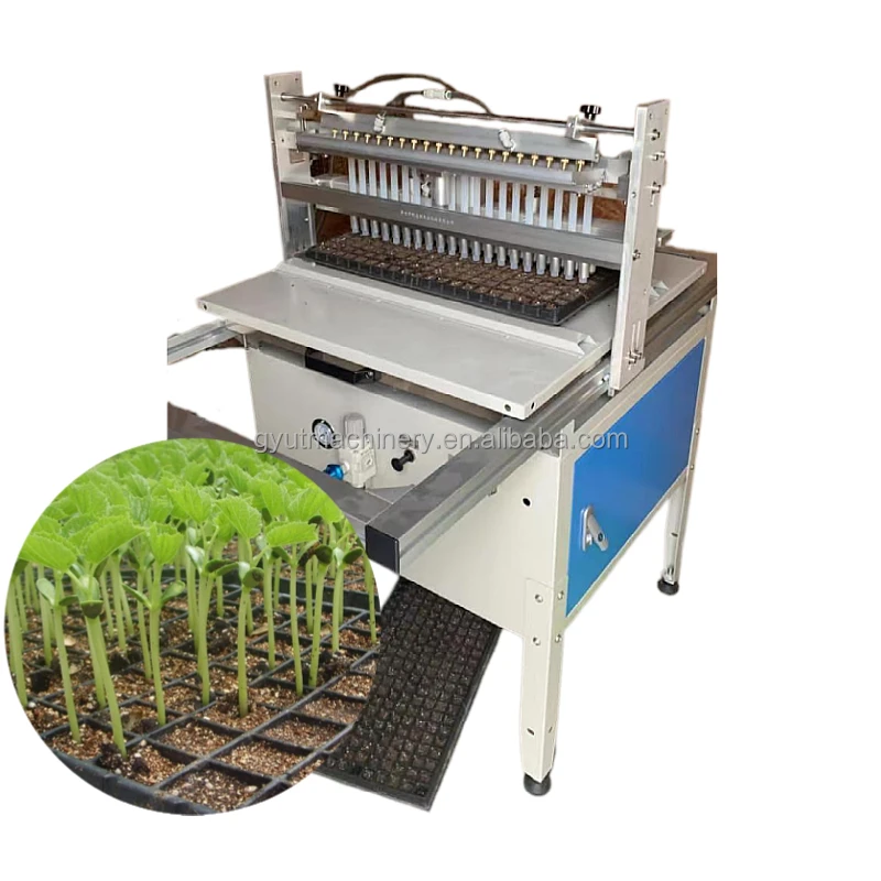 High Efficiency Automatic Vegetable Seeder Sowing Machine Line Seedling Tray Paddy Seed Nursery Sowing Machine