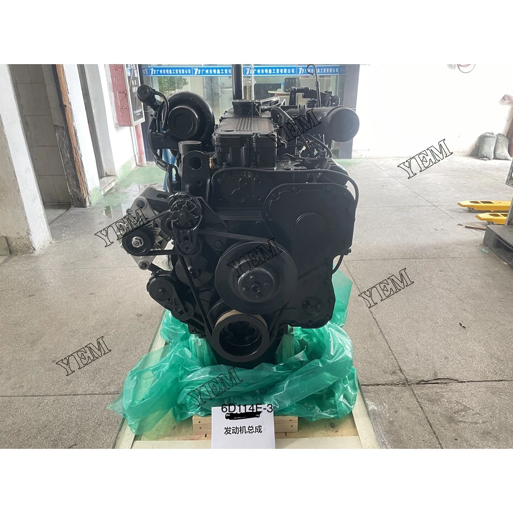 For Komatsu Engine 6D114E-3 Complete Engine Assy Spare Part Universal Engine Parts