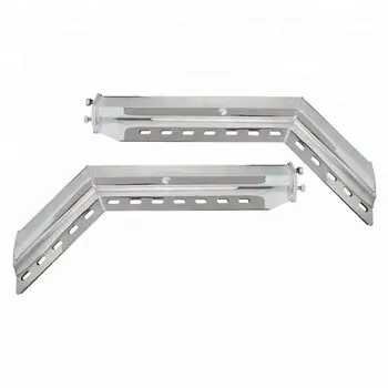 Spring-Loaded Mud Flap Hanger Set For Semi Trucks – 30 Inch, 2.5 Bolt Spacing