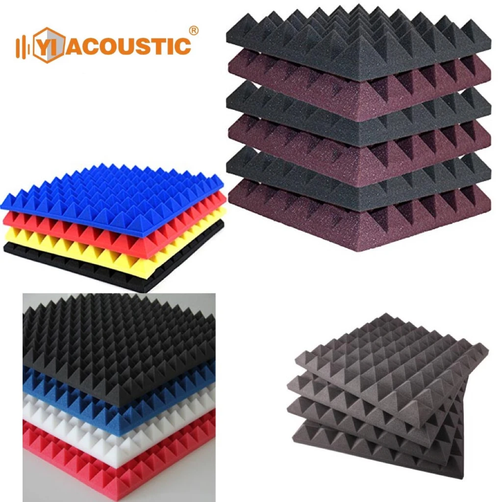 Современный дизайн новый узор переработанная пена звукоизоляционная акустическая Гибкая полиуретановая