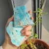 Blue Hemimorphite Slice