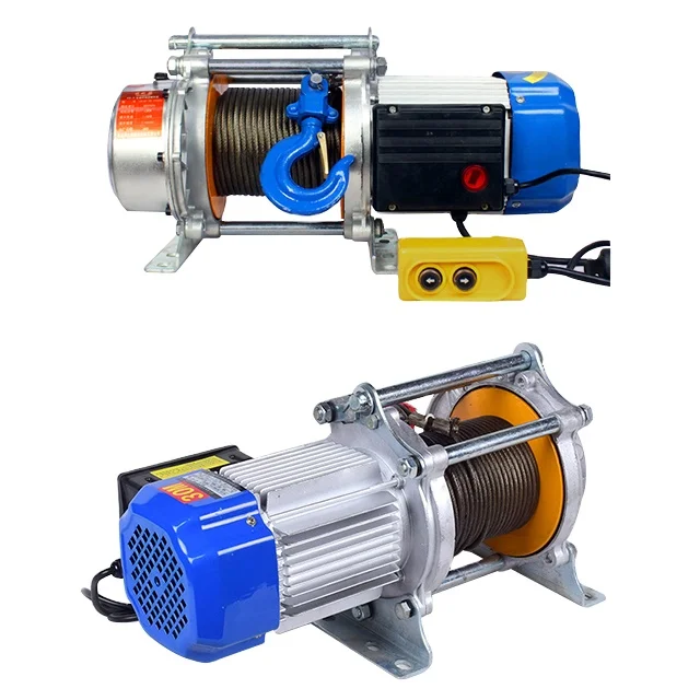 Wireless Remote Control Concrete Lifting Equipment 1000kg Electric Building Hoist