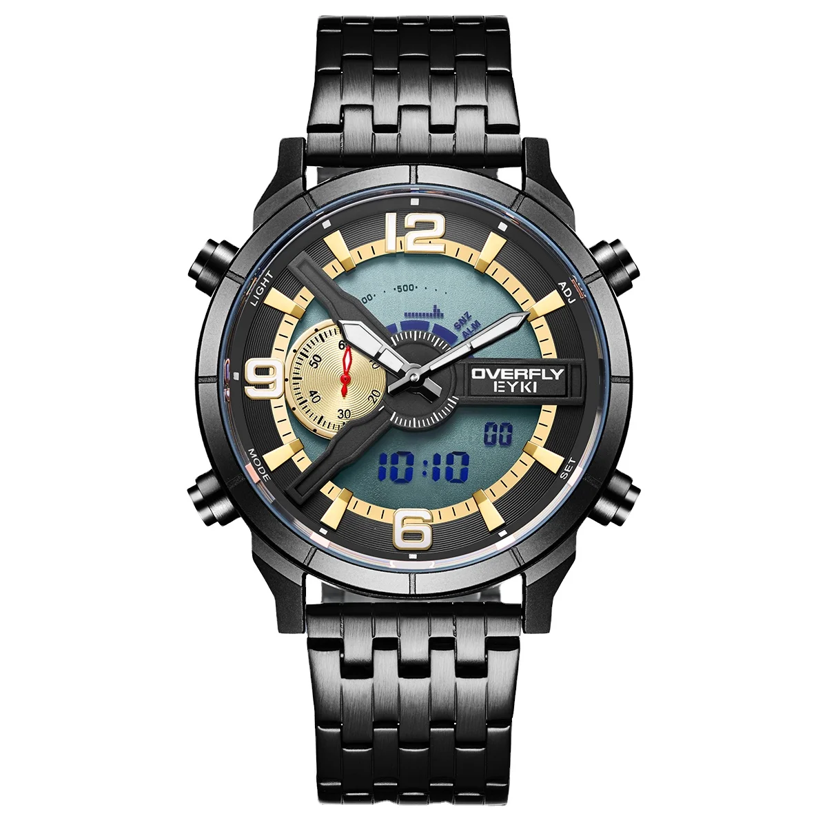 EYKI OVERFLY Multi Function Sports Watch Analog and Digital Watch Dual Time Analog Watch  for Men