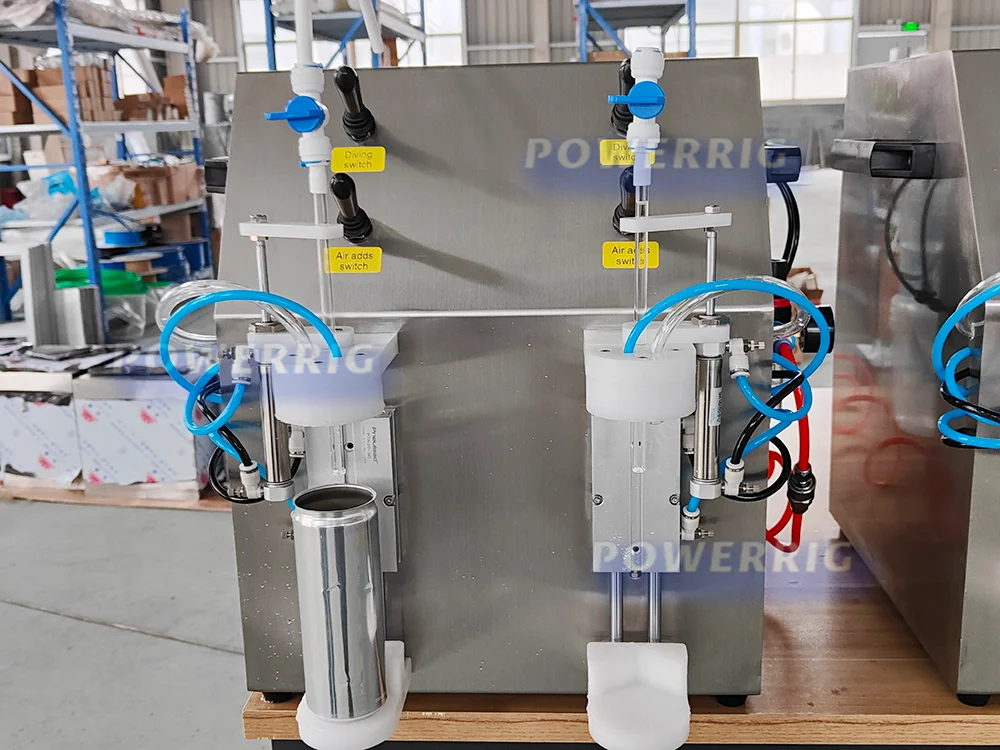 Semi Automatic Soda Energy Carbonated Soft Drink Beverage Isobaric Small Plastic Aluminum Can Manual Beer Filling Machine