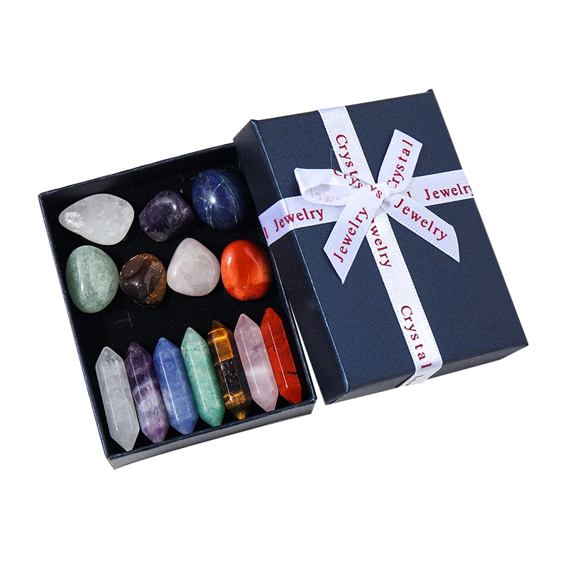Wholesale 7 Chakra Healing Stones Set - Natural Crystal Tumble