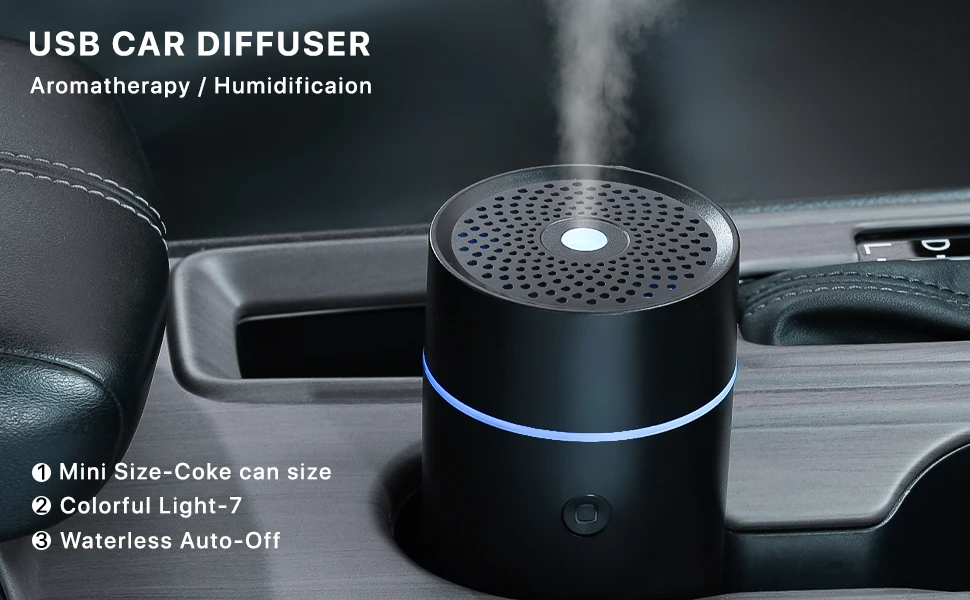 80ml Portable Air Freshener Electronic Customized Aromatherapy Typec