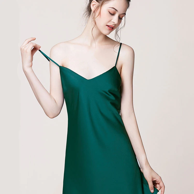 Wholesale Custom Luxury 100% Silk Night Dress 6A Grade Silk Sleepwear  Nightgown Silk Dress| Alibaba.com