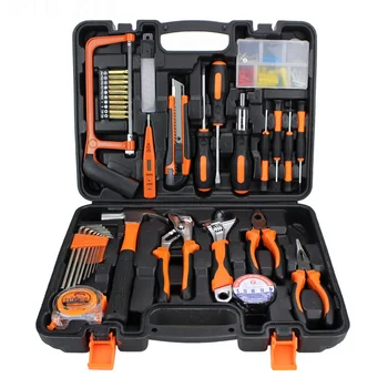 Hand tools set tool box garage High Quality 38pcs Household Repair Craftsman