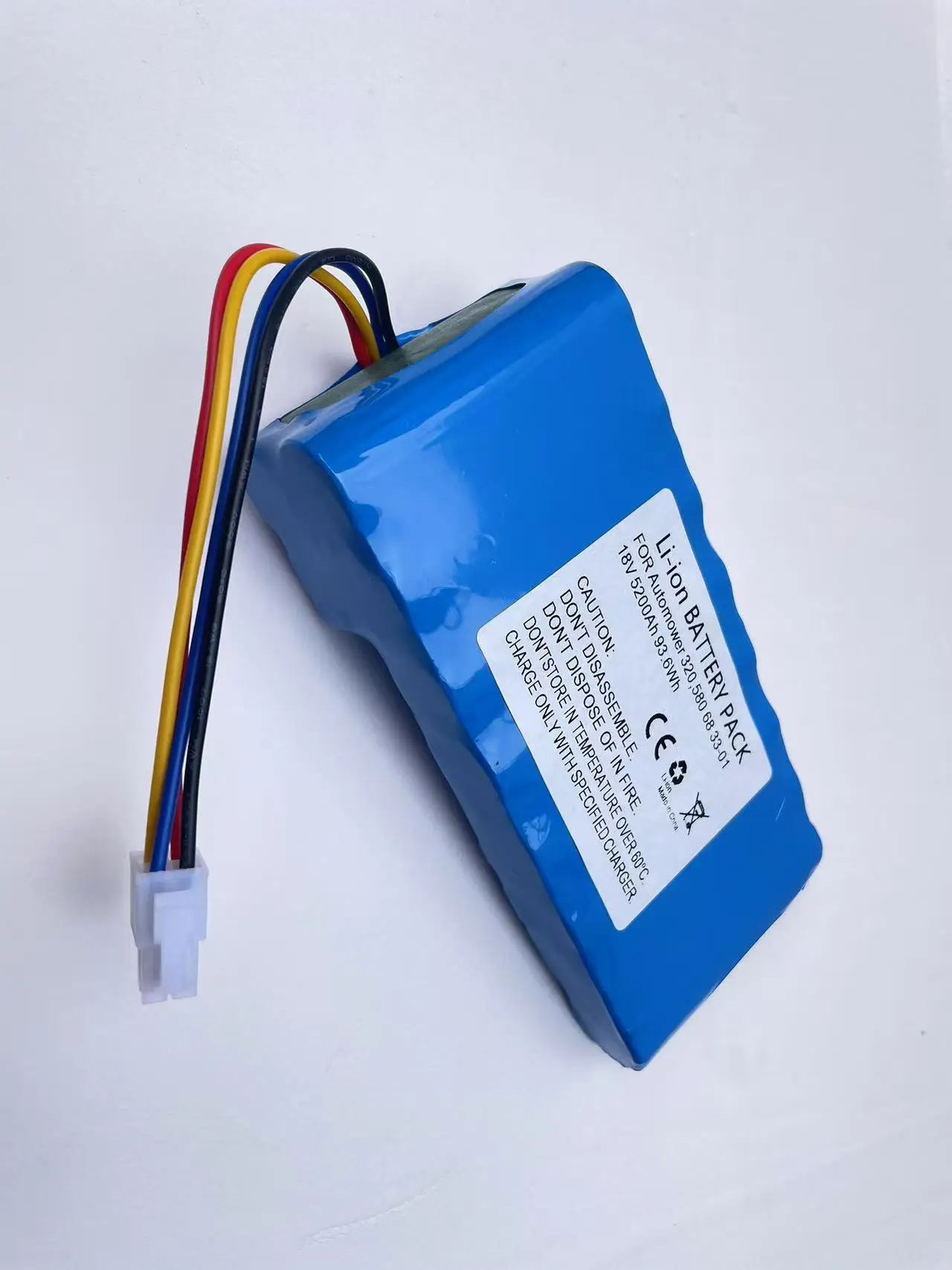 iPrize Batterie de Rechange Li-ION 18 V 5500 mAh pour Husqvarna Automower330X, 420, 430, 430X, 440, 520, 550, remplace 580 68 33-01, 588 14 64-01, 588 14 64-02(Non Compatible avec 320 ,450X