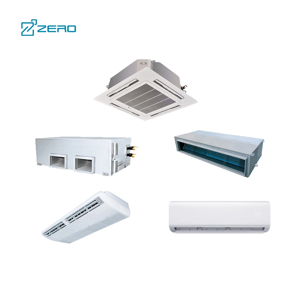 ZERO Multiple Zone Smart Super Quiet VRF Air Conditioner 9000 24000 34000 Btu Fresh Air Central Air Conditioning System Electric
