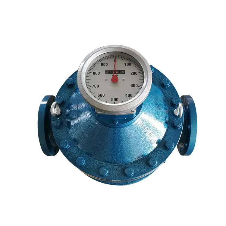 Mechanical Counter Flow Meter Oil Measure Oval Gear Flowmeter