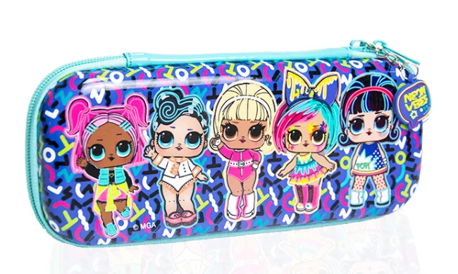 Lol doll 2024 pencil case